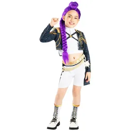 Rubies K-Pop Demon Hunters Rumi Gold Deluxe Kinderkostüm Kinder S