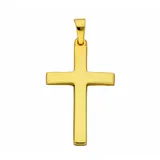Kettenanhänger ADELIA ́S "Kreuzanhänger 333 Gold ( 8K )", gold, Schmuckanhänger, Damen, Gold, Kettenanhänger, Goldanhänger Kreuz