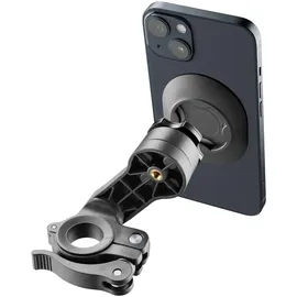 Interphone Handyhalter Universalhalter für Rundrohr Ø 12 - 30 mm, Quicklock-Verschluss
