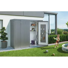 Biohort Geräteschrank 230 2,27 x 0,83 x 1,83 m silber-metallic