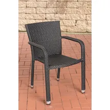 CLP Leonie Gartensessel 57 x 60 x 82 cm schwarz
