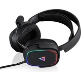 Modecom Kopfhörer Kabelgebunden Kopfband Gaming Schwarz