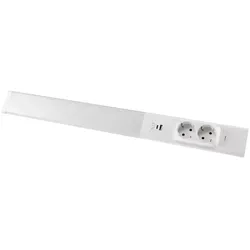 CHILITEC LED-Unterbauleuchte Arusha, EEK: F, 18 W, 1778 lm, 60 cm, weiß