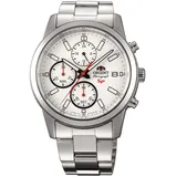 Orient - Armbanduhr - Herren - Chronograph - FKU00003W0 - Silber/Weiß