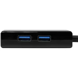 Startech StarTech.com USB 3.0 Gigabit Netzwerk Adapter mit 2 Port USB Hub - Native Treiber-Unterstützung (Windows, Mac und Chrome OS)