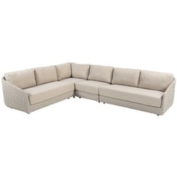 4 SEASONS OUTDOOR Loungemöbel Set Casanova 4tlg. Rope Beige