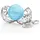 Engelsrufer Klangkugel blau Silber 794043C00