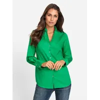 Heine Rüschenbluse in grasgrün | Gr.: 42