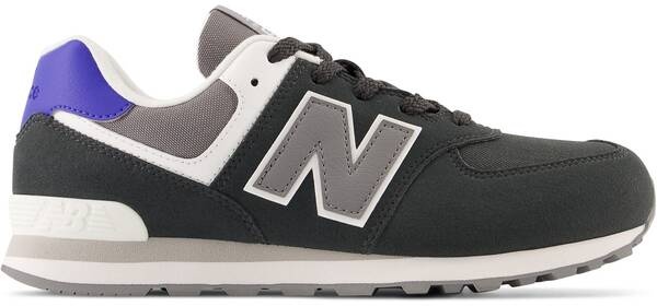 Preisvergleich Produktbild NEW BALANCE Kinder Freizeitschuhe 574, BLACKTOP, 38 12