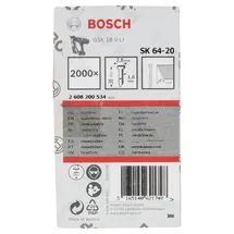 Bosch Senkkopf-Stift SK64-20 NR 38 mm 2000 Stück