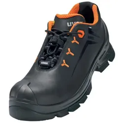 uvex 2 VIBRAM Sicherheitsschuh S3 Halbschuh Leder schwarz/orange 43 - 6522243 - schwarz/orange