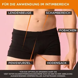 DUREX Veet Men Haarentfernungs-Gelcreme, 200ml