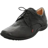 THINK! STONE chromfrei gegerbte nachhaltige Halbschuhe, SCHWARZ 0000