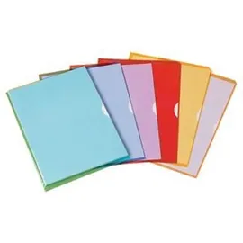 Oxford Sichthüllen DIN A4 Fard'Liss PVC 0,20 mm Rot 10 St.