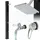 ML-Design Solardusche Schwarz 217 cm