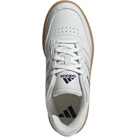 adidas Courtblock Crystal White/Crystal White/Aurora Plum 40 2/3