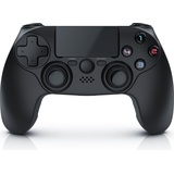 CSL 2x Gaming-Controller, Wireless Gamepad für PS4 Touchpad, 3,5 mm AUX. Dual Vibration