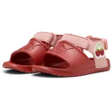 Puma DIVECAT V2 INJEX BADGES INF, Unisex Schiebe-Sandalen, RED FIRE-PINK FRUIT-SEA KELP,