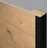 EGGER Abschlussleiste Winkelleiste Decowall WL537 schwarz, Kleben, Nageln, 1-St., 2400 x 22 x 45mm schwarz