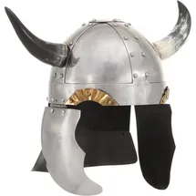 vidaXL Fantasy Wikingerhelm Ritter Kostüm Erwachsene Einheitsgröße