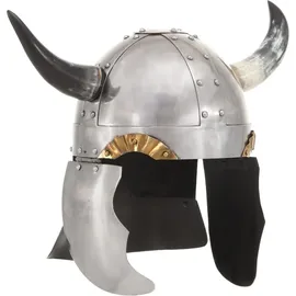 vidaXL Fantasy Wikingerhelm Ritter Kostüm Erwachsene Einheitsgröße