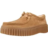 CLARKS Torhill Bee Bootsschuhe - Light Tan Nubuck - EU