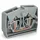 WAGO 264-306 Einzelklemme 6mm Zugfeder Orange 100St.