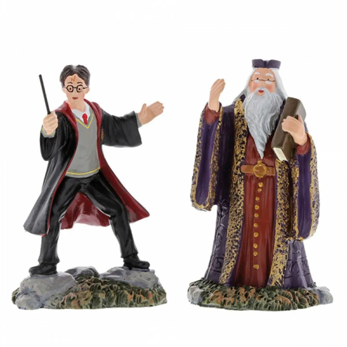 Harry Potter [A1993] - Harzfigur 'Harry Potter' Harry und Dumbledore - Höhe 8 cm