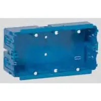 GGK 36783 GGK Steckdose 3-fach KSE/P-3-9010, mit Rahmen, frontrastend,