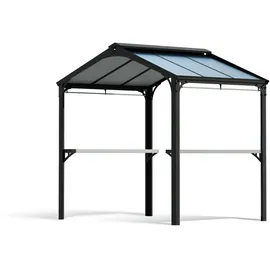 CANOPIA Aluminium Grillpavillon Austin BBQ 2400 2,4 x 1,8 x 2,5 m anthrazit