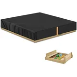 luxuskollektion Sandkastenplane Abdeckung wasserdicht staubdicht 185x185x20cm