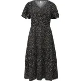 QS Viskosekleid Minikleid Schwarz 40