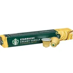 NESPRESSO Creamy Vanilla Kaffeekapseln, mild, 10 Portionen