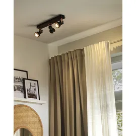 Beliani Deckenleuchte, Baro Verstellbar Industrie Look Modernes Design -