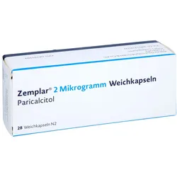 Zemplar 2 Mikrogramm Weichkapseln 28 St