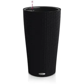 LECHUZA Cilindro Cottage Komplettset Ø 23 x 41 cm graphitschwarz