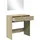vidaXL Schminktisch mit Spiegel Sonoma-Eiche 80x39x80 cm