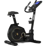 Zipro Heimtrainer Fahrrad Strike Gold, Ergometer Fitnessbikes, Magnetisches Fahrradtrainer, Ergometer Fahrrad bis 150kg, Indoor Bike, Trainingsfahrrad für zuhause, Fahrradergometer Kabelgebunden