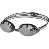 Speedo Vanquisher 3.0 Mirrored Schwimmbrille | | Verbesserte Sicht Schwimmbrille, S&S Black, Einheitsgröße