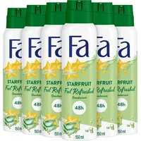 Fa Deospray Women Starfruit 6 x 150 ml