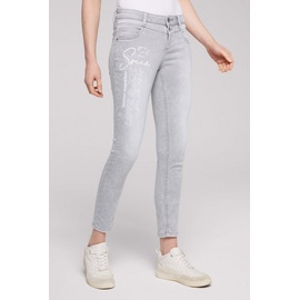 SOCCX Slim-fit-Jeans, SOCCX Gr. 26, Normalgrößen, grau, , 33734808-26 Normalgrößen