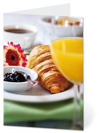 LUMA Grußkarte Frühstück DIN B6