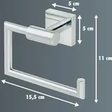 Primaster Toilettenpapierhalter Edelstahl verchromt Classic Cube