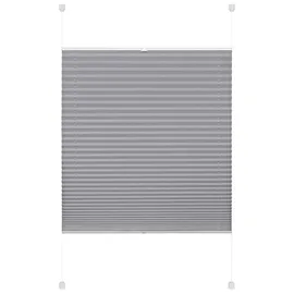 Deco Company Plissee EASYFIX PIA 90 x 130 cm grau