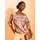 CREATION L Druck-Bluse beige 44