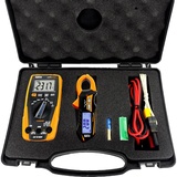 HT Instruments e-KIT Hand-Multimeter, Stromzange digital CAT III 600V Anzeige (Counts): 4000