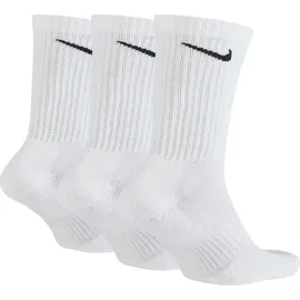Nike Everyday Cushioned Crew-Trainingssocken White/Black 38-42