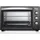 Zilan Minibackofen 45 Liter Konvektion 60 min Timer Ober-Unterhitze Mini Backofen Kleiner Backofen Elektrischer Backofen