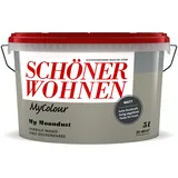 Schöner Wohnen my colour Wandfarbe My Moondust hellgrau matt 5 l