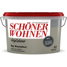 Schöner Wohnen my colour Wandfarbe My Moondust hellgrau matt 5 l